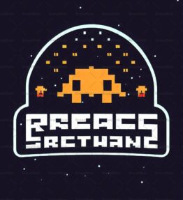 Retro Arcade Space Invaders